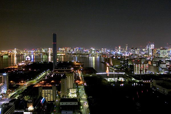 Harumi viewed from Triton Square Tower, Tokyo, 2005-10, (C) Seiji Yoshimoto