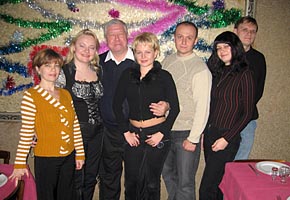 Egypsat Launch Team Christmas Party , Baikonur, 2007-01