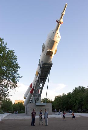 Soyuz Monument, Baikonur, (C) Seiji Yoshimoto