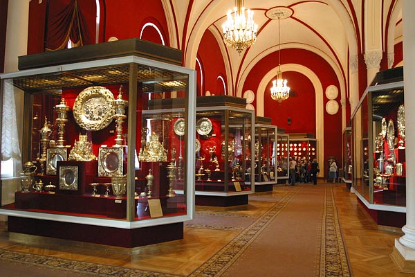 Exhibition in Armoury Chamber, Kremlin, Moscow