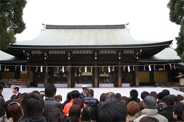 Meiji Shrine, Tokyo, 2007-01 (C) Seiji Yoshimoto