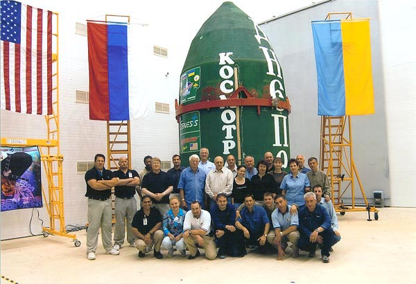 Genesis 1 Launch Team, Courtesy of Bigelow Aerospace